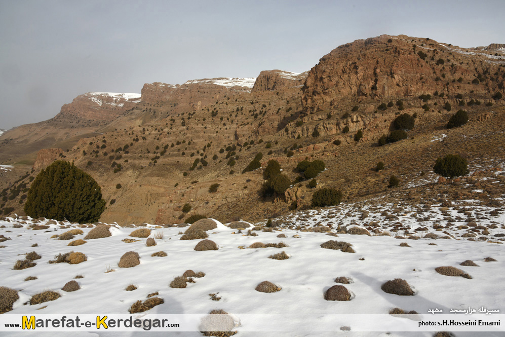 طبیعت رشته کوه هزارمسجد